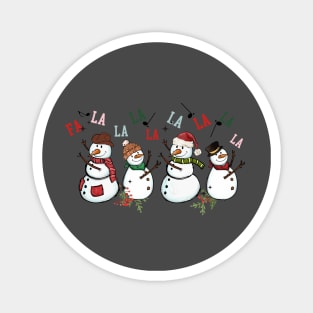 Fa la la la Christmas Design Magnet